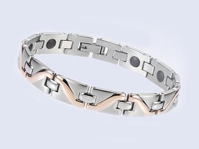 S082-2 - Edelstahl Magnetarmband
