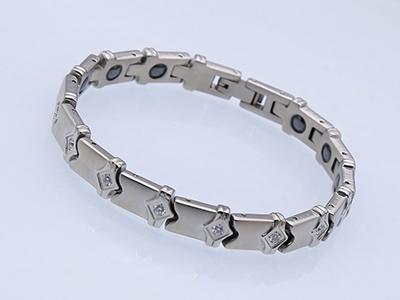 S26 - Edelstahl Magnetarmband